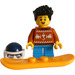 LEGO City Advent Calendar 2024 60436-1 Subset Day 1 - Snowboarder with Holiday Sweater