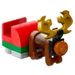 LEGO City Advent Calendar 2024 60436-1 Osajoukko Day 18 - Reindeer and Sleigh