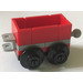 레고 City Advent Calendar 2824-1 하위 집합 Day 19 - Toy Train Car - Red