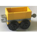 LEGO City Advent Calendar Set 2824-1 Subset Day 21 - Toy Train Car - Yellow