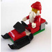 LEGO City Advent Calendar Set 4428-1 Subset Day 24 - Santa with Snowmobile