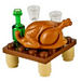 LEGO City Advent Calendar Set 60063-1 Subset Day 19 - Turkey Dinner