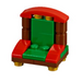 LEGO City Advent Calendar 60099-1 Podzbiór Day 9 - Santa&#039;s Chair