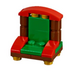 LEGO City Advent Calendar Set 60099-1 Subset Day 9 - Santa&#039;s Chair