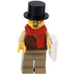 LEGO City Advent Calendar 60303-1 Subconjunto Day 17 - Top Hat Tom