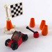 LEGO City Advent Calendar Set 7687-1 Subset Day 20 - RC Car, Cones and Flag