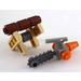 LEGO City Advent Calendar Set 7687-1 Subset Day 22 - Chainsaw, Sawhorse, and Log