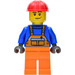 LEGO City Construction Overalls Figurine
