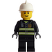 LEGO City Fireman Figurine
