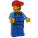 LEGO City Minifigur mit kurzer Kappe