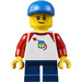 LEGO City People Pack Boy met Blauw Pet minifiguur