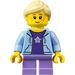 LEGO City People Pack Mädchen mit Bright Licht Haar Minifigur