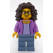 LEGO City People Pack Mother mit Medium Lavender oben Minifigur