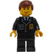 LEGO City Polizei mit Suit, Tie und Badge Minifigur