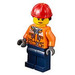LEGO City Road Worker Female Minifigur