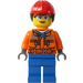 LEGO City Service Worker Minifigur