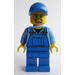LEGO City Square Auto Mechanic Minifigure LEGO City Square Auto Mechanic Minifigure