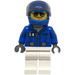 LEGO City Vierkant Helicopter Pilot minifiguur