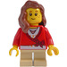 LEGO City Vierkant Little Meisje Minifiguur