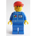 LEGO City met Octan logo en &#039;OIL&#039; Decoratie minifiguur