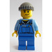 LEGO City Worker with Overalls Minifigure