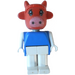 LEGO Clara Cow Fabuland Figuur