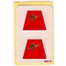 LEGO Classic Espacer rouge Torsos Stickersheet (199014)