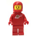 LEGO Classic Spaceman Rot (New Moulds) Minifigur