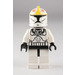 LEGO Clone Pilot mit Schwarz Kopf Minifigur