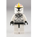 LEGO Clone Pilot with Yellow Markings and Black Head Minifigure