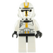 LEGO Clone Trooper Ep.3 met Geel Markings en No Pauldron minifiguur