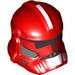 LEGO Clone Trooper Helmet with Holes with White Stripe (11217 / 104260)