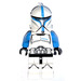 LEGO Clone Trooper Lieutenant with Printed Legs Minifigure