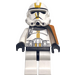 LEGO Clone Trooper mit Gelb Markings und Pauldron Minifigur