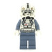 LEGO Clone V-Vleugel Piloot met Sand Blauw Armen en Poten met Wit Hoofd Minifiguur