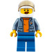 LEGO Kustbevakningen Helikopter Pilot Minifigur