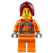 LEGO Coast Guard Water Scooter Driver Minifigure