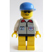LEGO Coast Guard with Light Gray Vest with white Arms and ID-Card Minifigure
