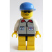 LEGO Kustwacht met Licht Grijs Vest met Wit Armen en ID-Kaart Minifiguur