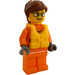 LEGO Garde Côtière Femme avec Gilet de sauvetage et Lunettes Minifigurine