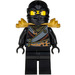 LEGO Cole - Rebooted with Golden Armor Minifigure
