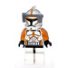 LEGO Commander Cody s Šedá Hledí Minifigurka