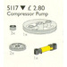 LEGO Compressor Pump for 8868 Set 5117