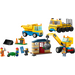 LEGO Construction Trucks and Wrecking Ball Crane Set 60391