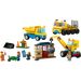 LEGO Konstruktion Trucks und Wrecking Ball Kran 60391