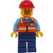 LEGO Construction Worker Minifigure