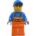 LEGO Construction Worker Figurine