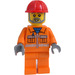 LEGO Construction Worker Figurine