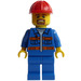 LEGO Construction Worker Minifigure