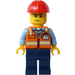 LEGO Construction Worker Minifigure